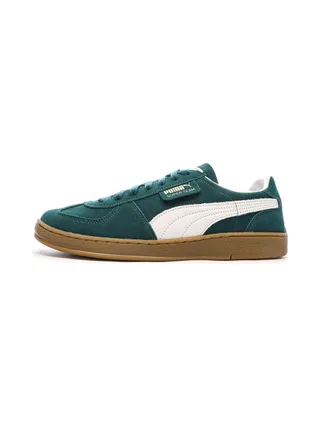 Baskets Vertes Homme Puma Super Team Sd 1