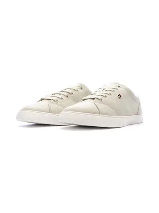Baskets Beige Femme Tommy Hilfiger Th Low Profile 6