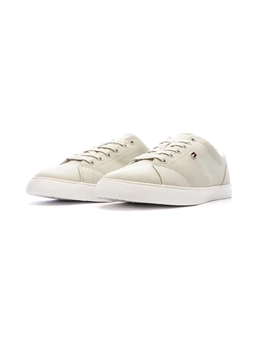 Baskets Beige Femme Tommy Hilfiger Th Low Profile 7