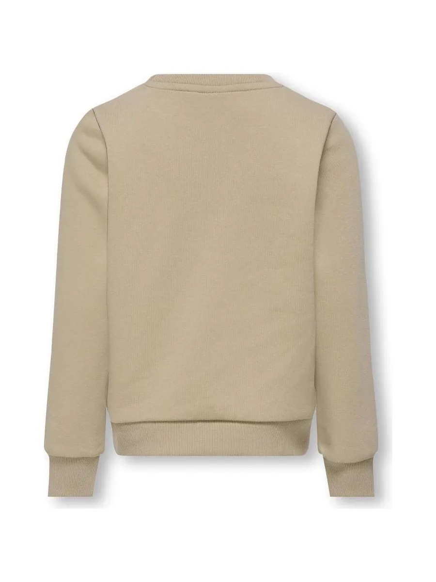 Sweat Beige Fille Kids ONLY Koglinna City 3
