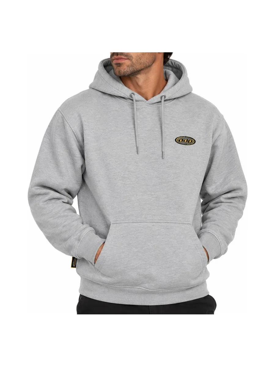 Sweat à Capuche Gris Homme DDP 1DD 2