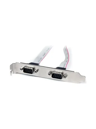 2 Port DB9 Serial Port Bracket Header 2