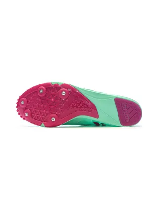 Chaussures d'Athlétisme Vertes Homme Adidas Distancestar 5