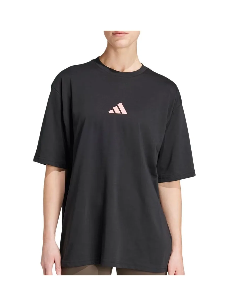 T-Shirt Noir Femme Adidas IW0135 1