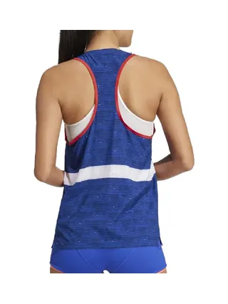 France Débardeur Athlétisme Bleu Femme Adidas Team F Tank 2