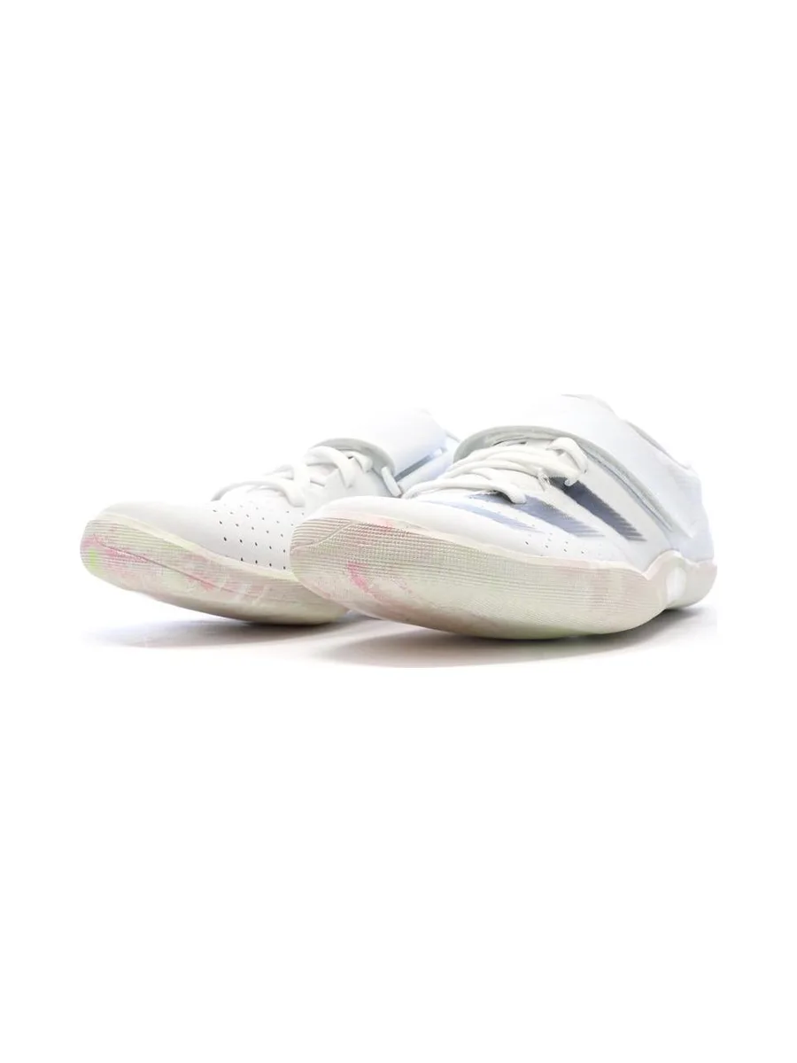 Chaussures d'athlétisme Blanches Mixte Adidas Adizero Throws 7