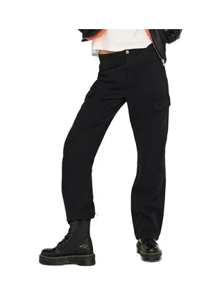 Pantalon fluide Noir Femme Only Onlmalfy 1