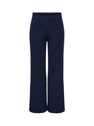 Pantalon Fluide Bleu Femme Only Polina 1