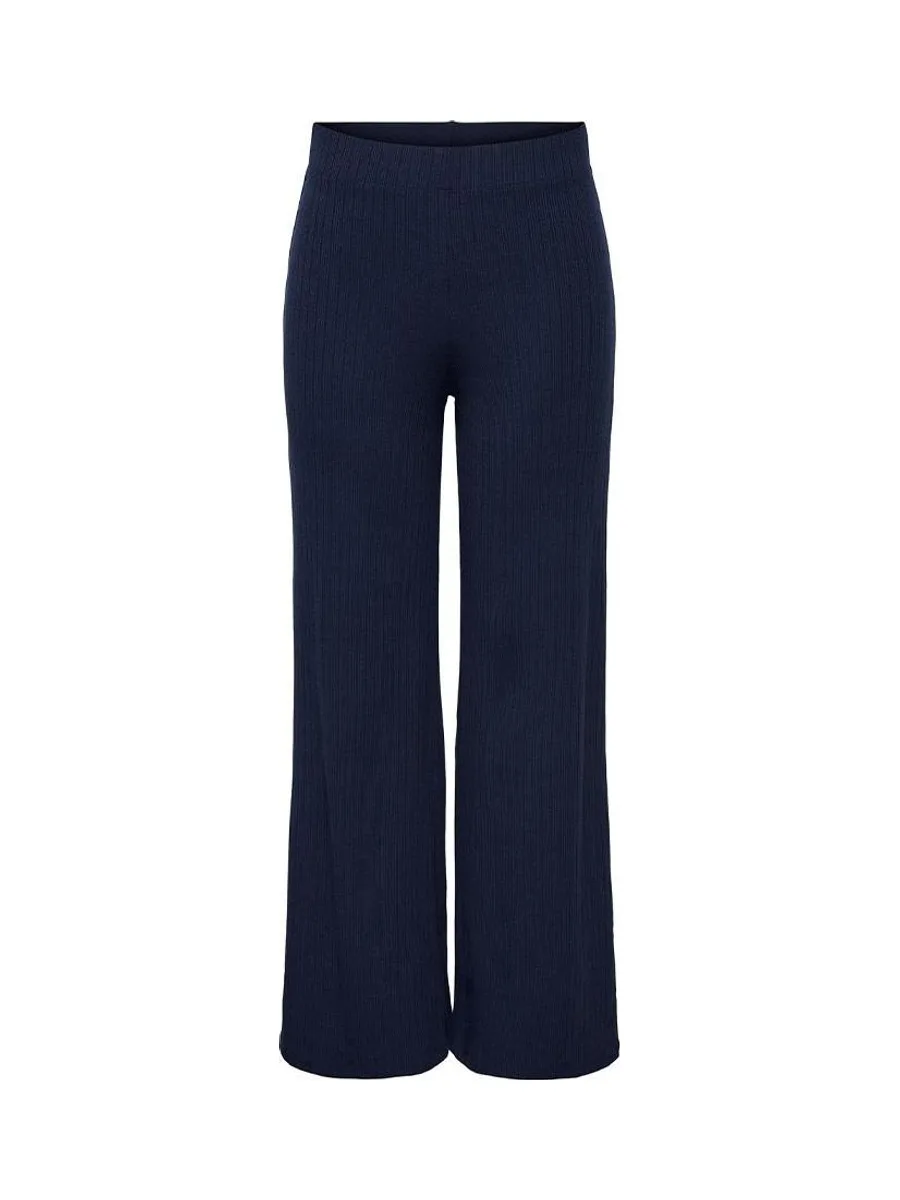 Pantalon Fluide Bleu Femme Only Polina 2