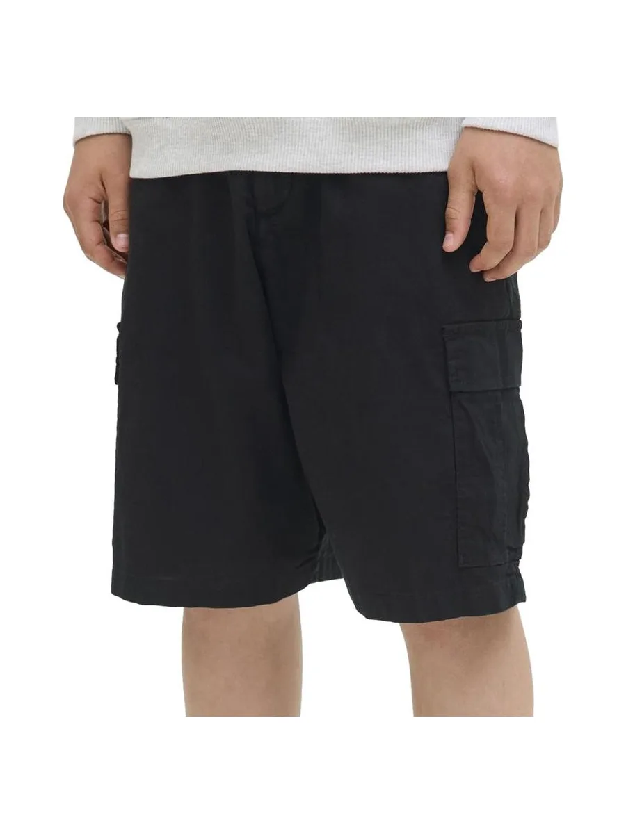 Short Cargo Noir Garçon Jack & Jones X Fctry 2