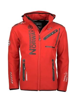 Parka Softshell Rouge Homme Geographical Norway Royaute 1