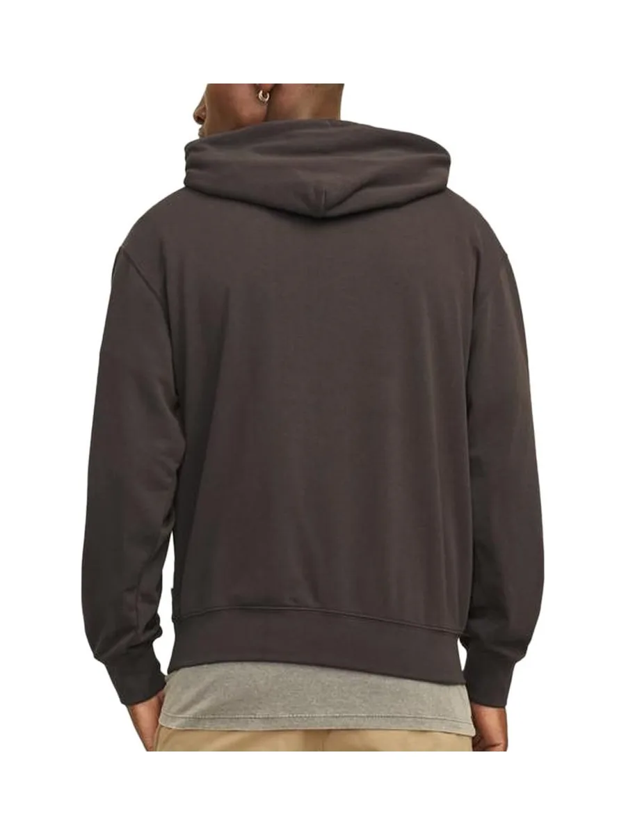 Sweat à Capuche Noir/Gris Homme Jack & Jones Charge 2