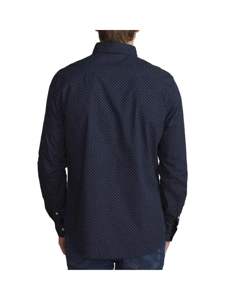 Chemise Marine à pois Homme TBS WALIDCHE 3