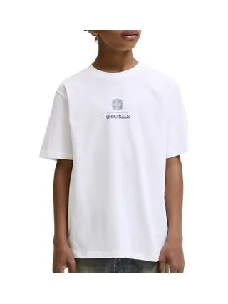 T-Shirt Blanc Garçon Jack & Jones Dia 1