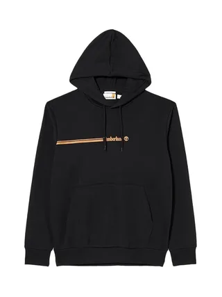 Sweat à Capuche Noir Homme Timberland 3 Tier 3 1