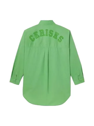Chemise Verte Fille Le Temps Des Cerises Varvagi 2