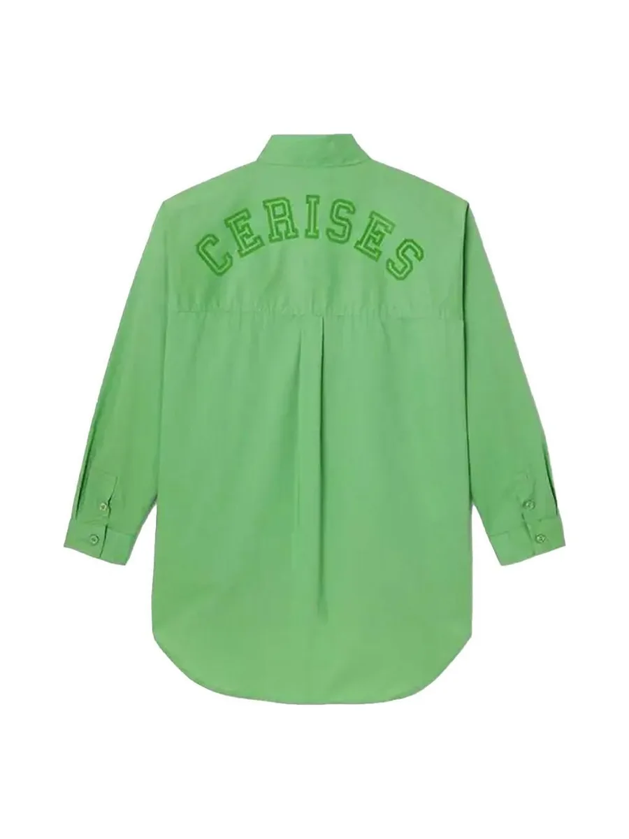 Chemise Verte Fille Le Temps Des Cerises Varvagi 3