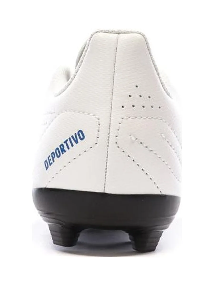 Chaussures de foot Blanc/Bleu Garçon Adidas Deportivo Ii Fxg J 3