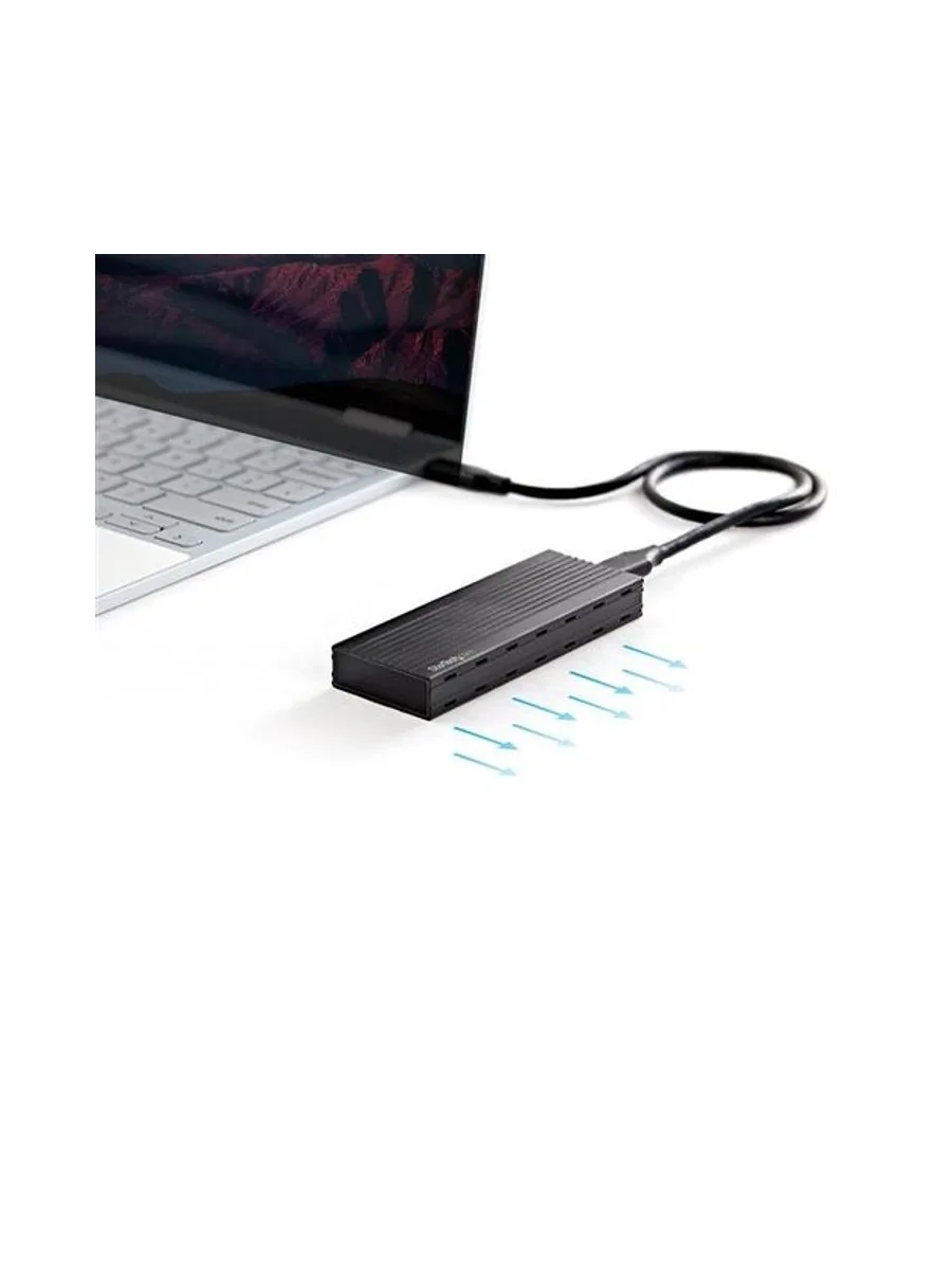 StarTech.com M2E1BMU31C storage drive enclosure 6