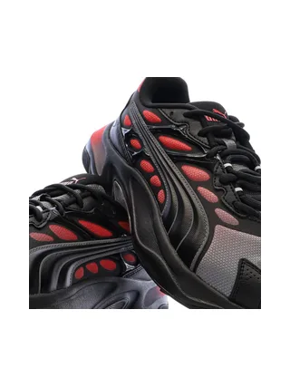 Baskets Noir/Rouge Homme Puma Insphere Fade 7
