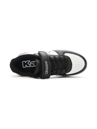 Baskets Noires/Blanches Garçon Kappa Malone 4