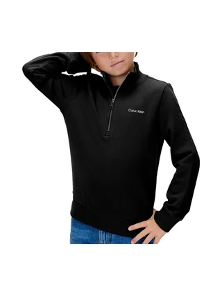 Pull Noir Garçon Calvin Klein Jeans Chest 1
