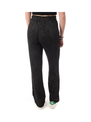 Pantalon Fluide Noir Femme Monday Premium D10001 2