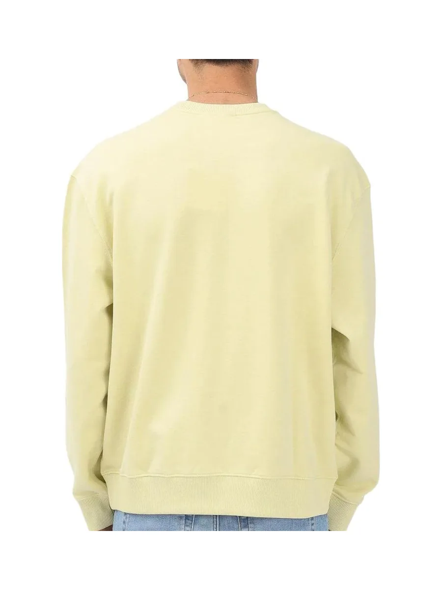 Sweat Jaune Homme Calvin Klein Jeans Ls 350terry 3