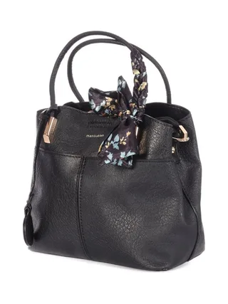 Sac à Main Noir Femme Manoukian ALBANE 2