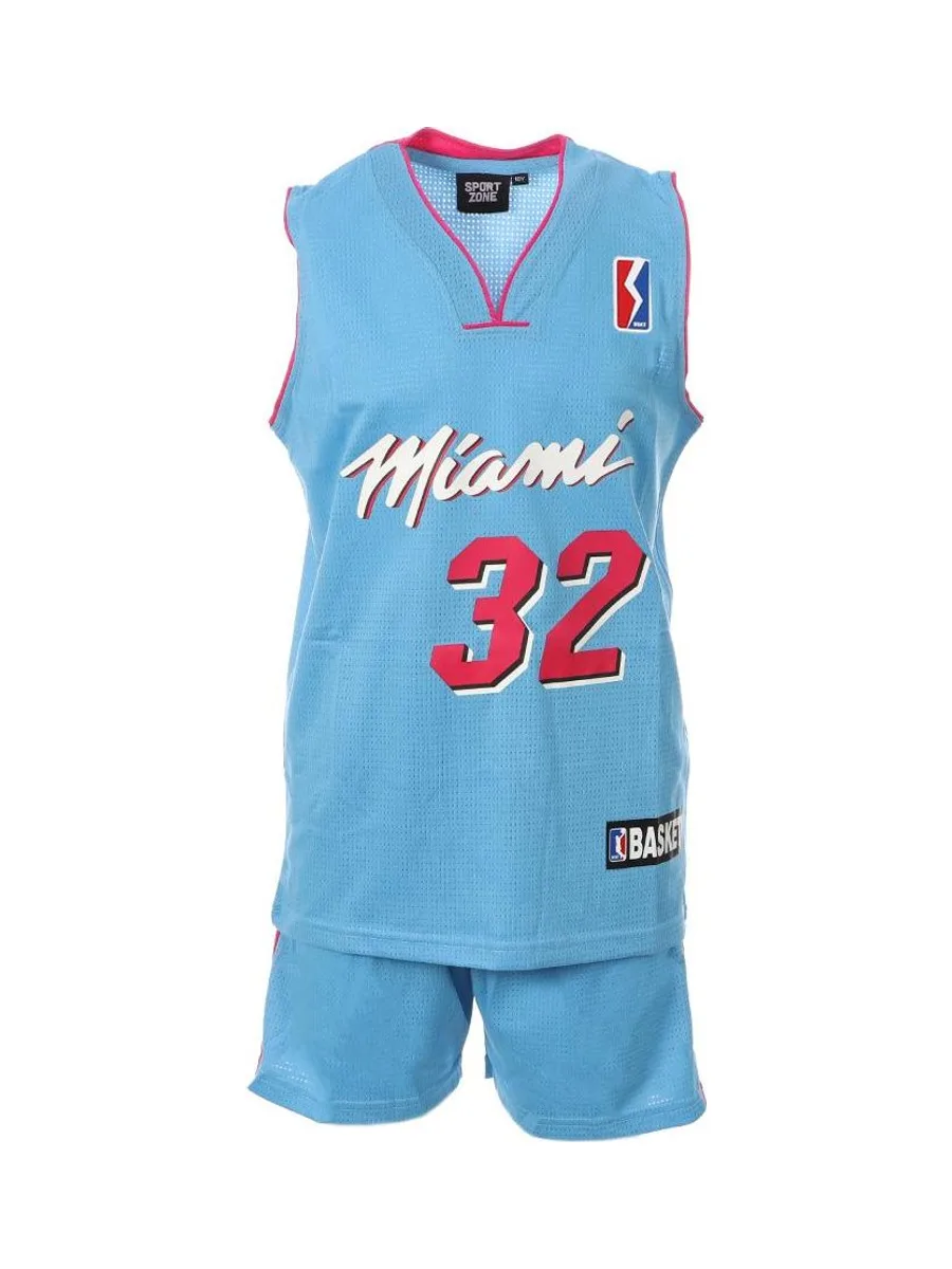 Miami Ensemble de basketball Bleu/Rose/Blanc Enfant Sport Zone 2