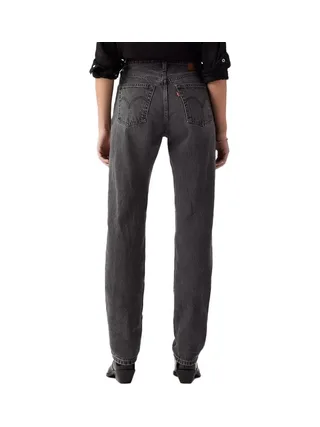 Jean 501 Gris/Noir Femme Levi's Med Indigo 12501 2