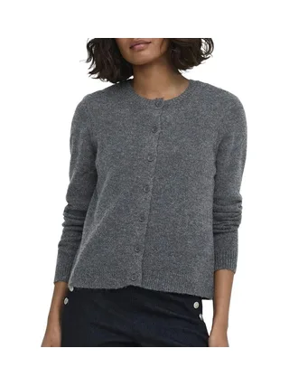 Gilet Gris Foncé Femme Only Olivia 1