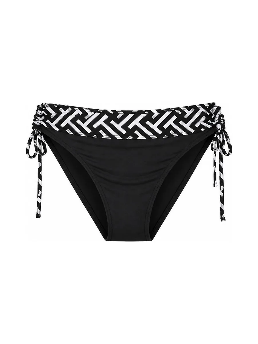 Bas de maillot de bain Noir/Blanc Grain De Sable Rita 2