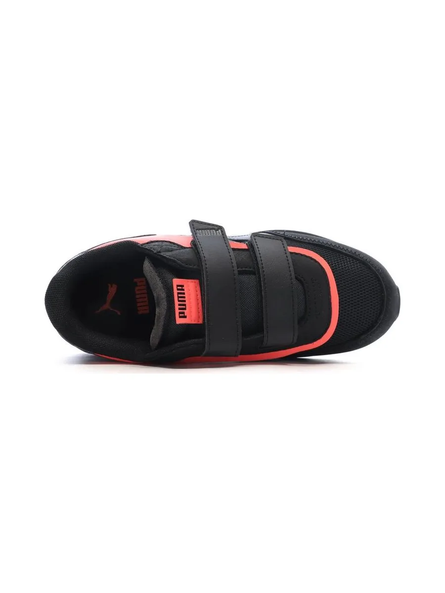Baskets Noires/Oranges Garçon Puma Future Rider 5