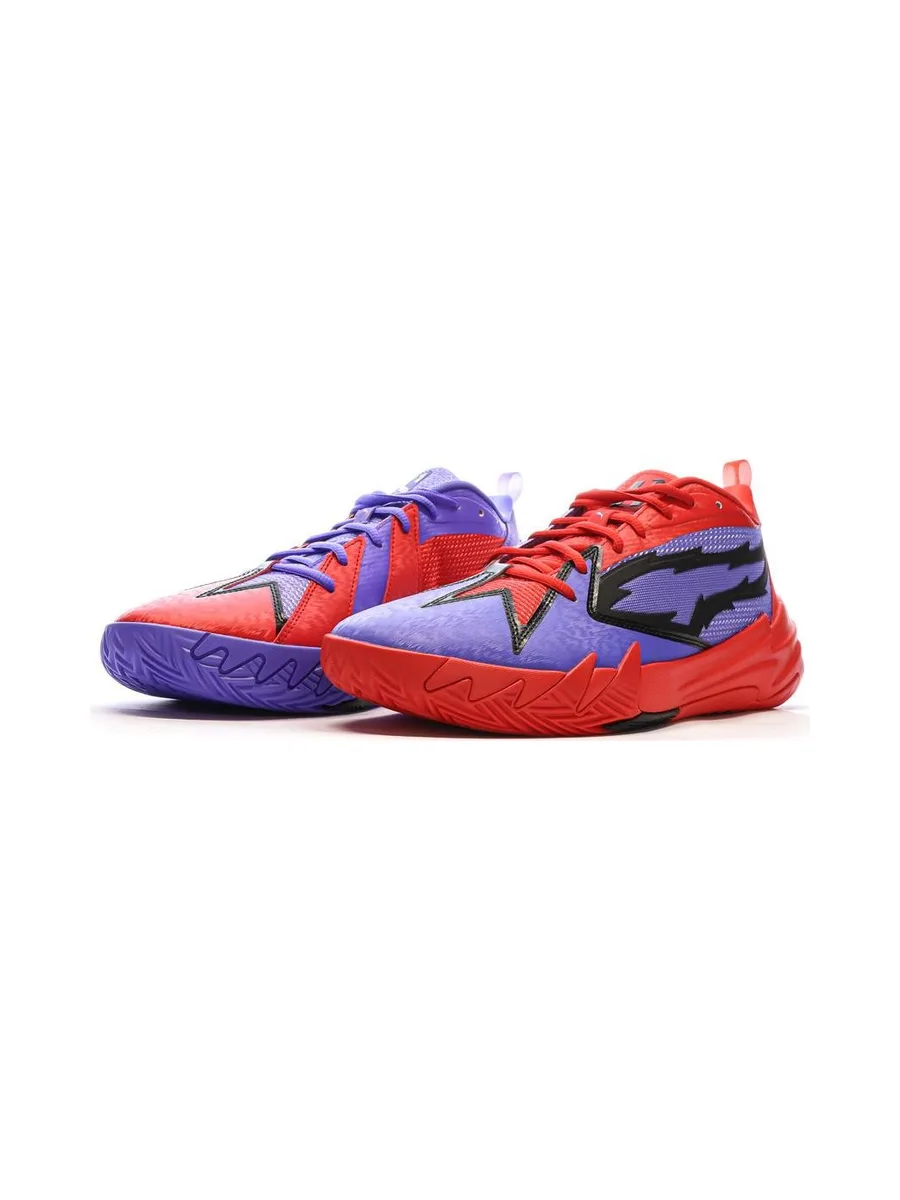 Chaussures de Basketball Violet/Rouge Homme Puma Scoot 1 PRED 7