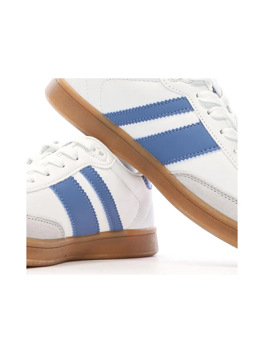 Baskets Blanches/Bleu Femme Teddy Smith 120131 8