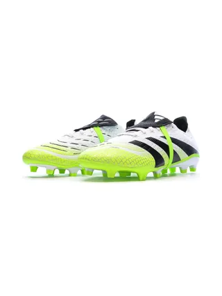 Chaussures de Foot Blanc/Jaune Adidas Predator League FT FG/MG 6