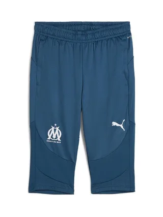 OM Short de Sport Bleu Homme Puma Om Training 3/4 1