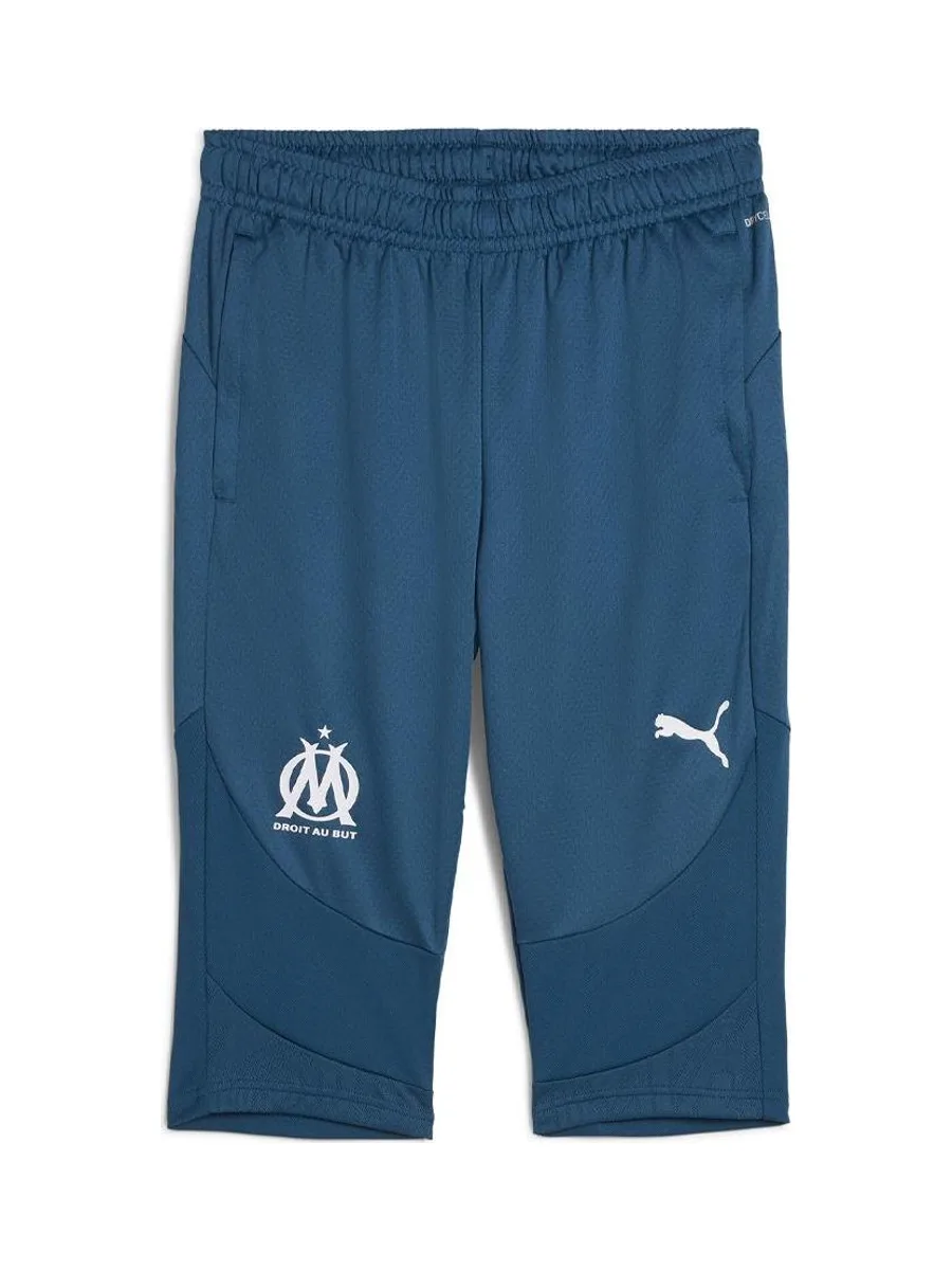 OM Short de Sport Bleu Homme Puma Om Training 3/4 2