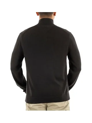 Pull 1/4 Zip Noir Homme Tommy Hilfiger Light 2