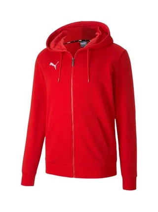 Sweat Zippé Rouge Homme Puma Teamgoal 1