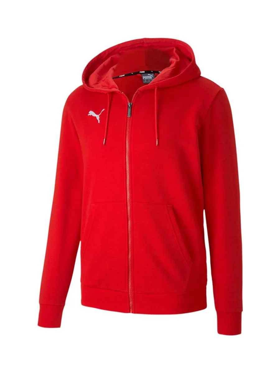 Sweat Zippé Rouge Homme Puma Teamgoal 2