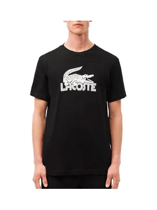 T-shirt Noir Homme Lacoste TH2508 1