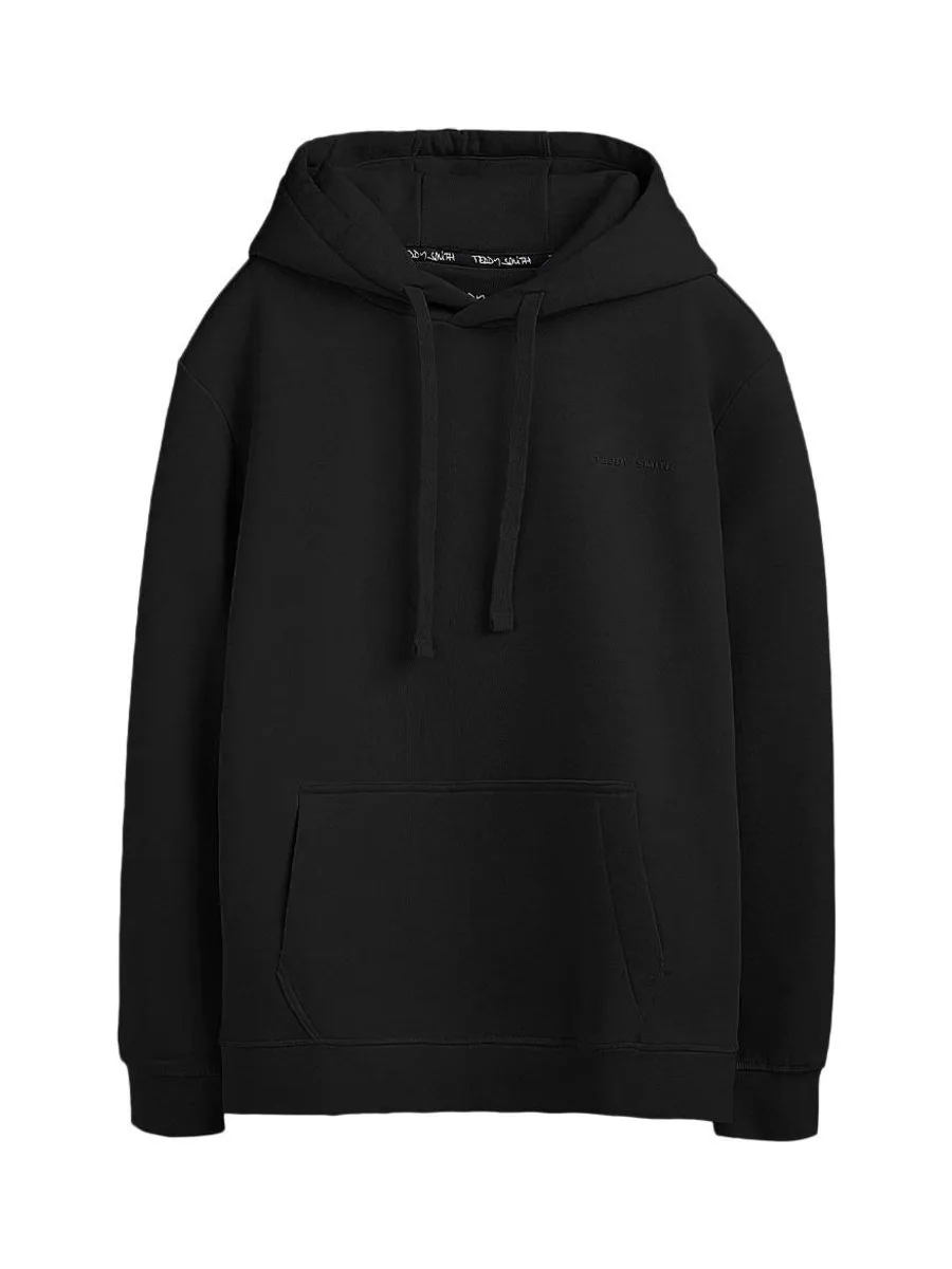 Sweat Noir Garçon Teddy Smith Nark Hoody Jr 2