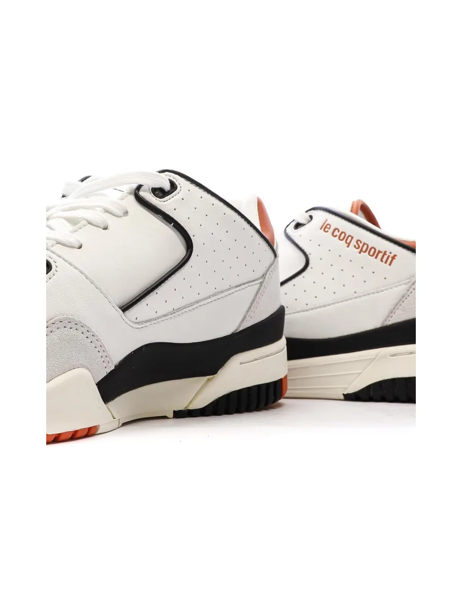 Baskets Blanc/Orange Homme Le Coq Sportif Dynactif T1000 8