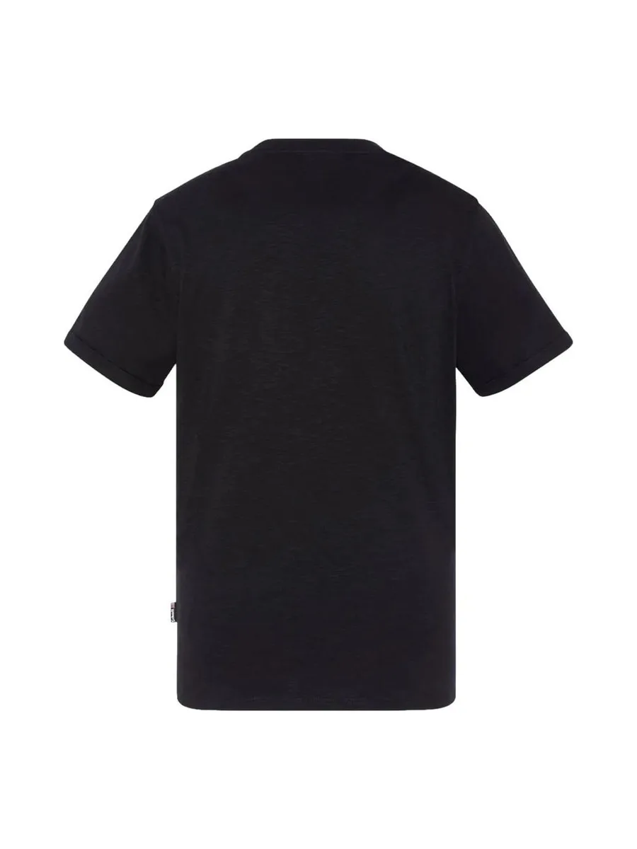 T-Shirt Noir Homme Schott TSKEA1 2