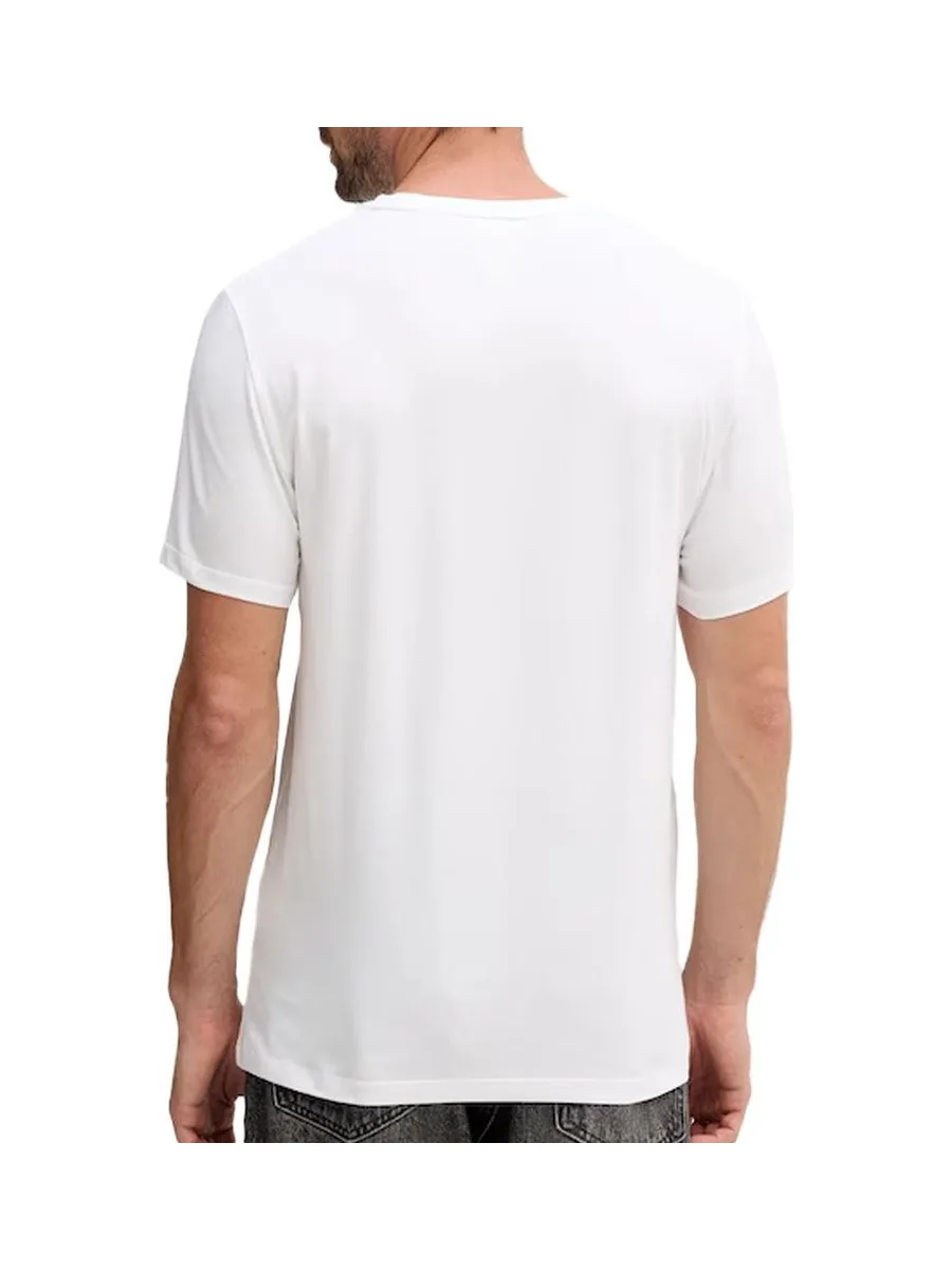 T-Shirt Blanc Homme Calvin Klein Jeans LV04LC240G 2