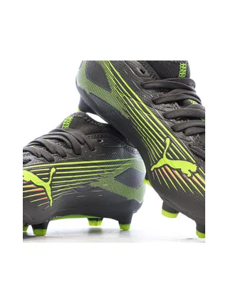 Chaussures de Foot Gris/Jaune Junior Puma Ultra 5 Match FG/AG 7