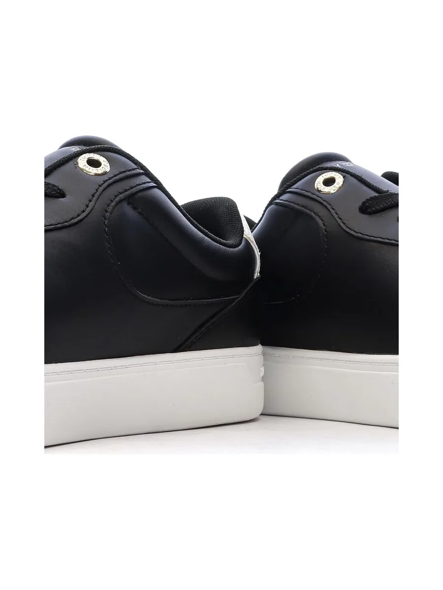Baskets Noires Femme Tommy Hilfiger Essential Chic Court 8