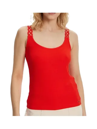 Débardeur Rouge Femme Morgan DOUBI 1